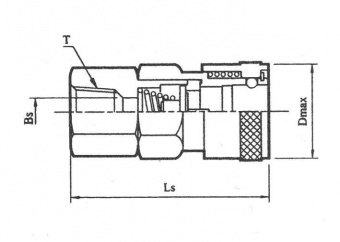 Штуцера Kawasaki DSF-40 (внутренняя резьба) для инструмента